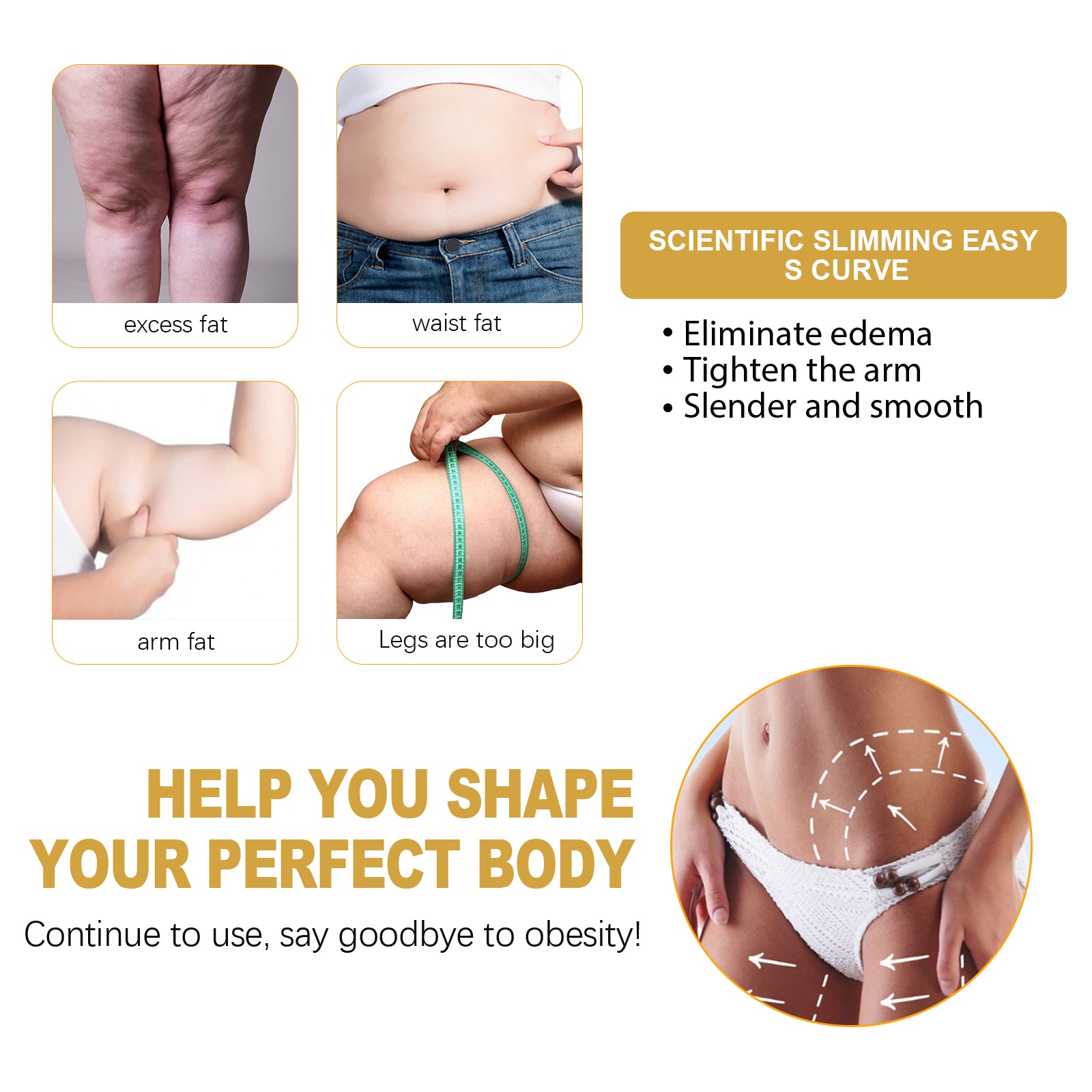 Ginger Slimming Cream, Slimming Fat Burning Body Weight Loss Cream